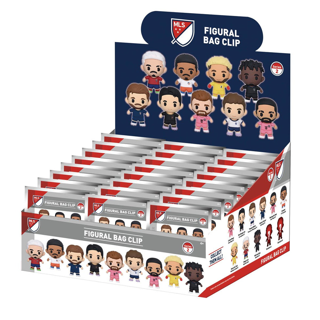 MLS Players Series 2 3D Foam Bag Clip Random 6-Pack
