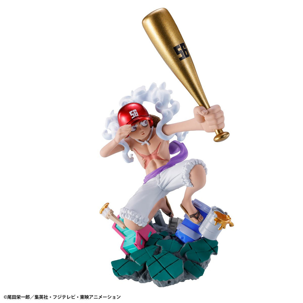 One Piece LOGBOX RE BIRTH Version Egghead 02 Petitrama Statue Case of 4