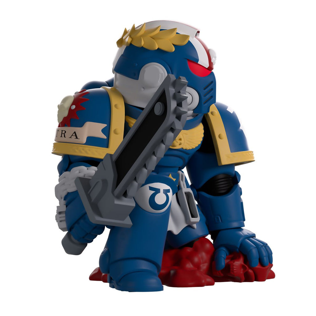 Warhammer 40k Collection Space Marine 2 Ulramarines Titus Vinyl Figure #0