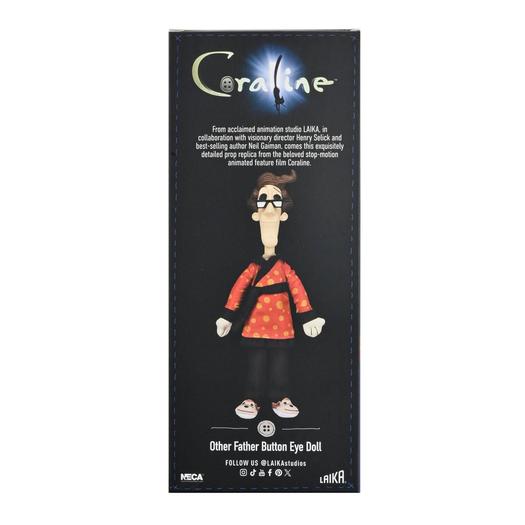 Coraline Other Father Button Eyed Doll
