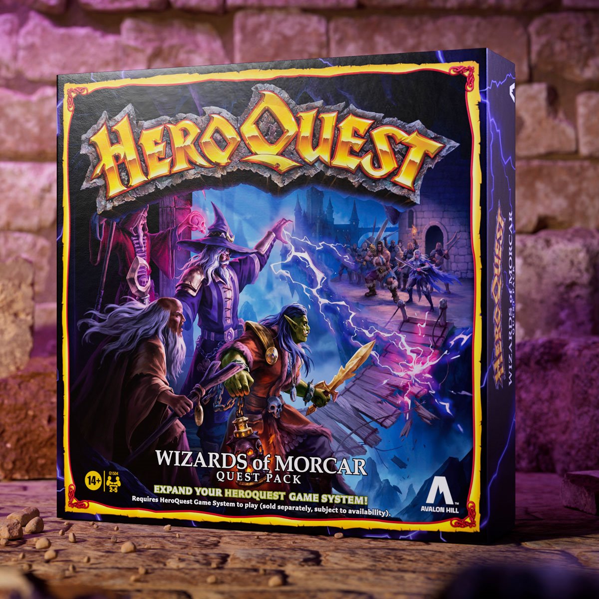 HeroQuest Wizards of Morcar Quest Pack (Requires HeroQuest Game)
