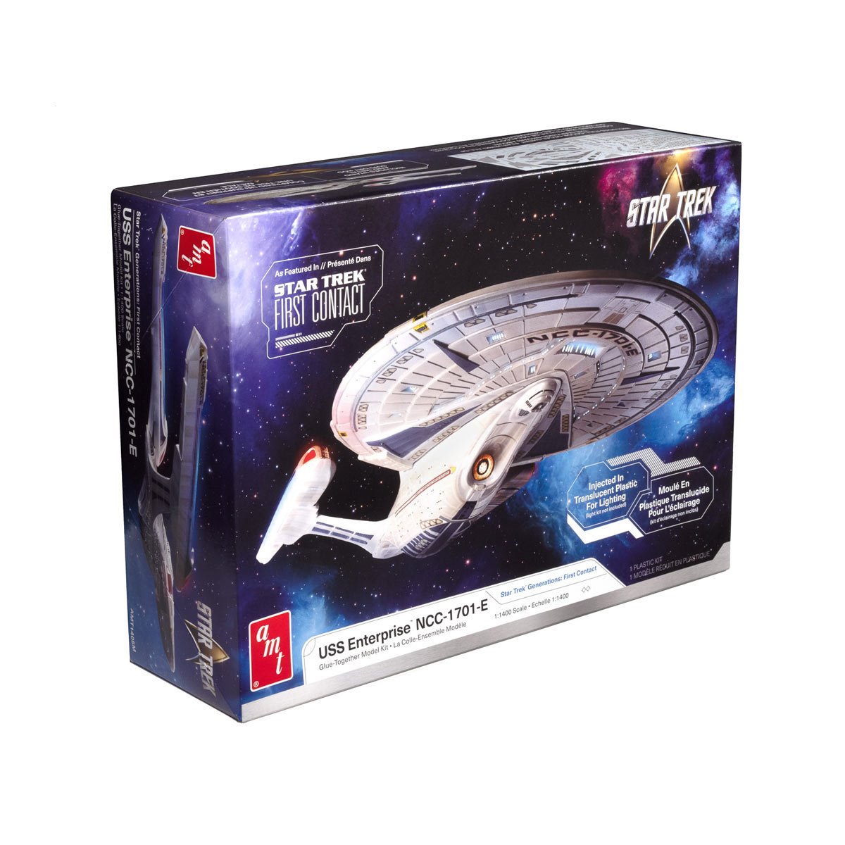 Star Trek U.S.S. Enterprise NCC-1701-E Translucent 1:140 Scale Model Kit