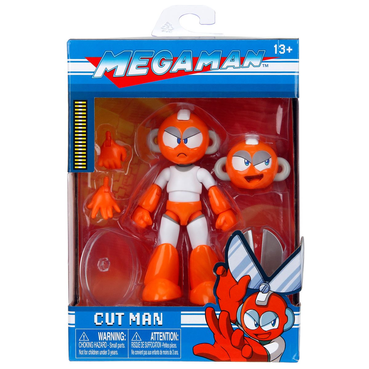 Mega Man 1:12 Scale Wave 2 Cut Man Action Figure
