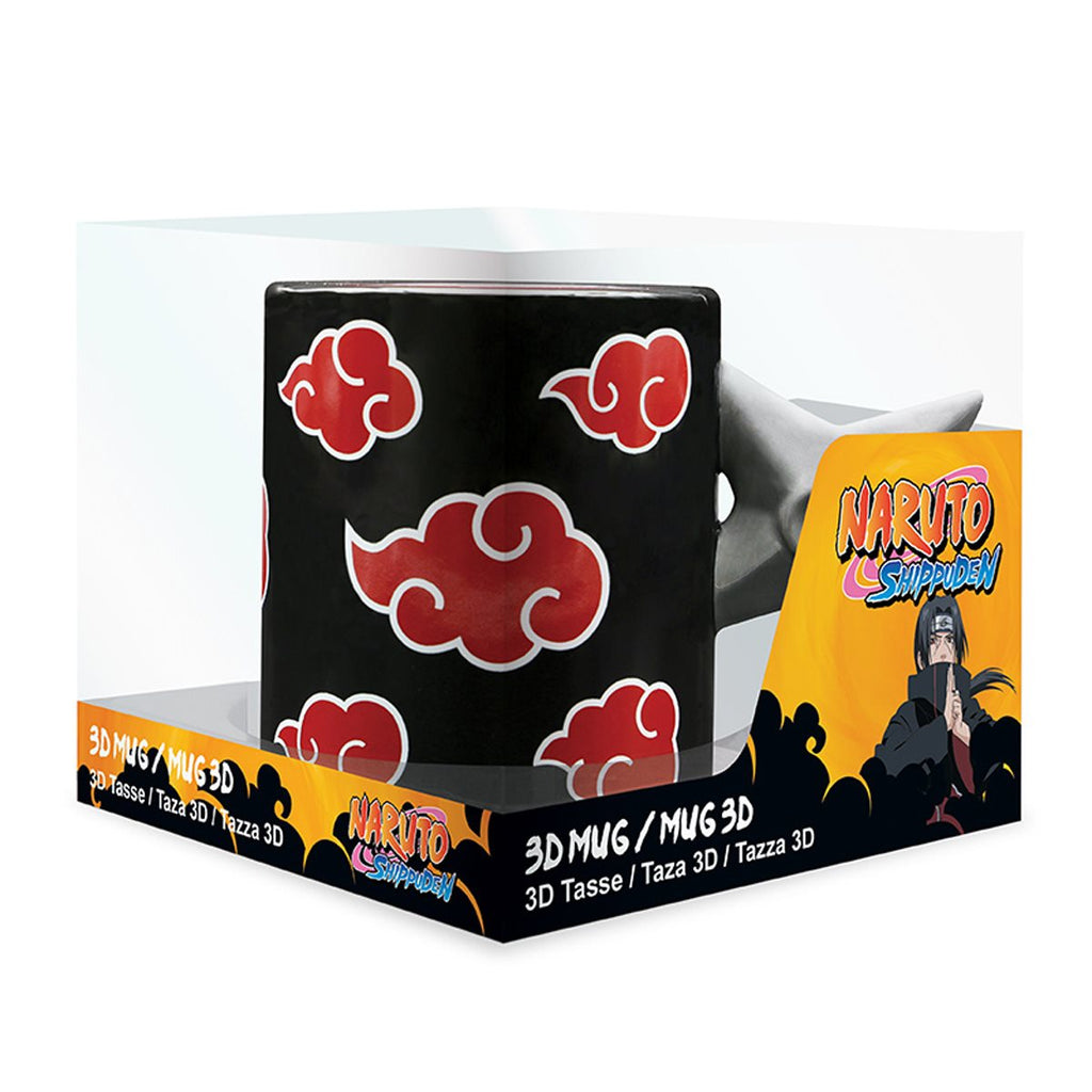 Naruto: Shippuden Shuriken Akatsuki 3D Handle 16oz. Mug