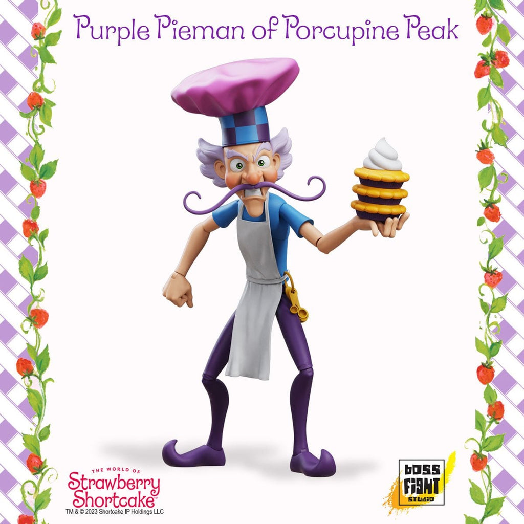 Strawberry Shortcake Purple Pieman of Porcupine Peak Action Figure