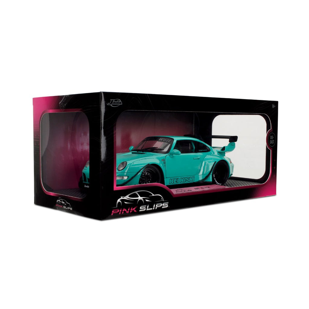 Pink Slips Wave 5 Porsche RWB Kei Kishi 1:18 Scale Die-Cast Metal Vehicle