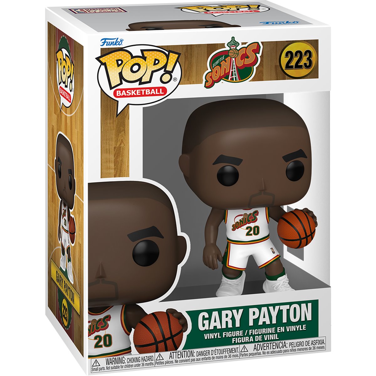NBA Seattle Sonics Gary Payton Funko Pop! Vinyl Figure #223