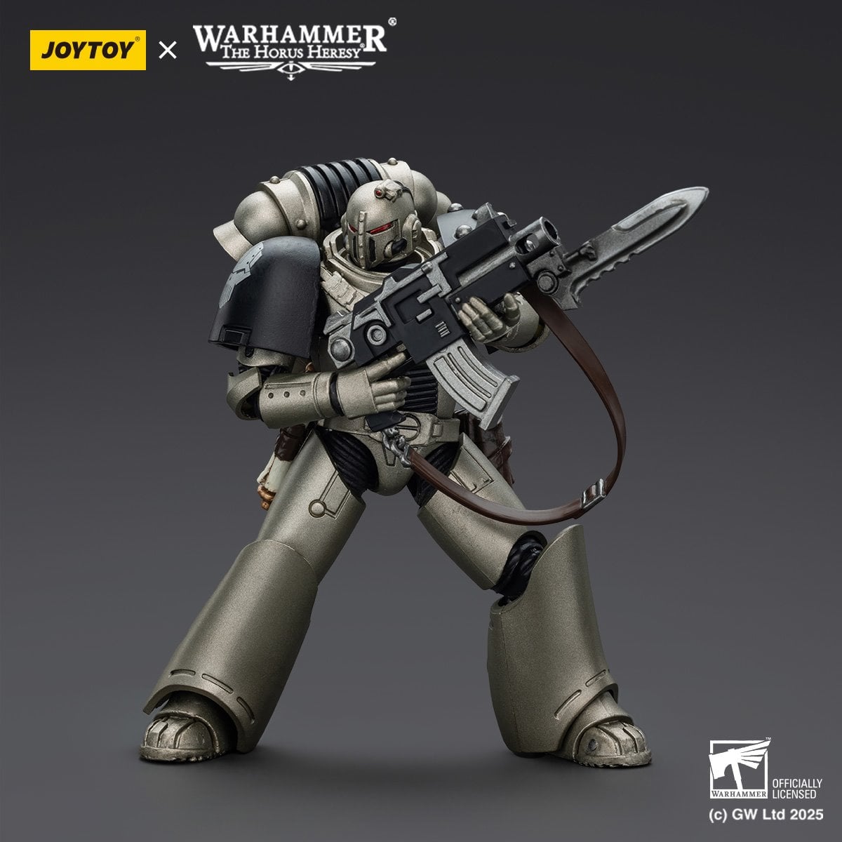 Joy Toy Warhammer The Horus Heresy Iron Warrior Tactical Sergeant with Sword 1:18 Scale Action Figure