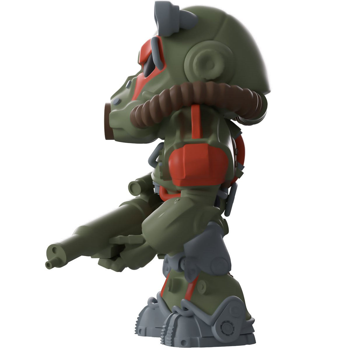 Fallout Collection T-60 Power Armor Green Bomber Variant Vinyl Figure #7 - Entertainment Earth Exclusive
