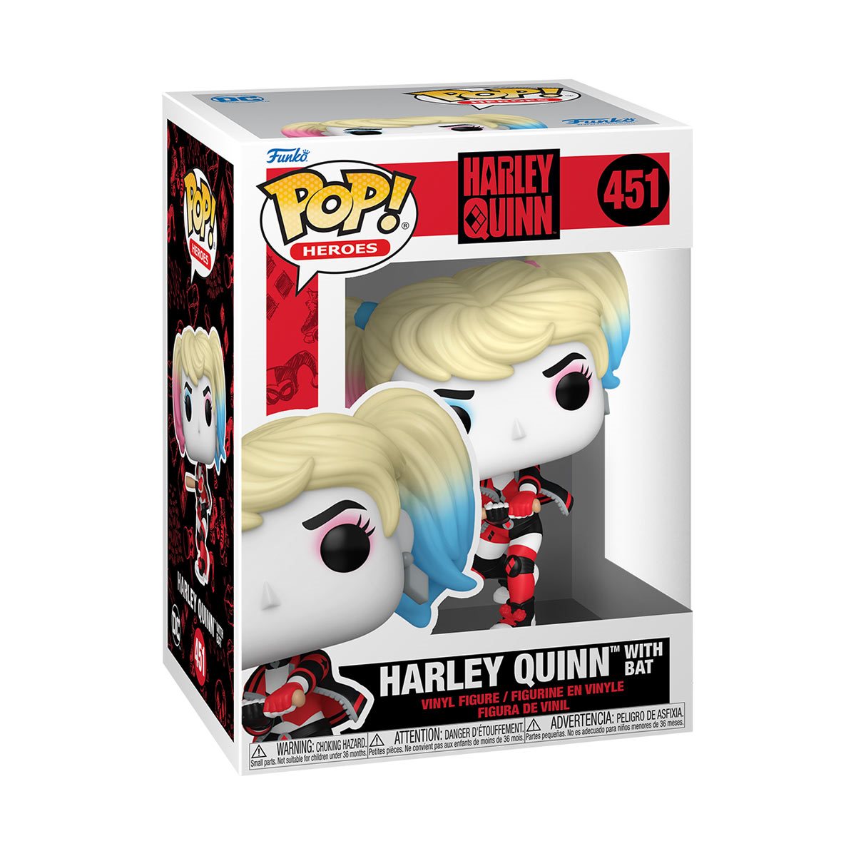 Harley Quinn with Bat Funko Pop! Vinyl Figure #451