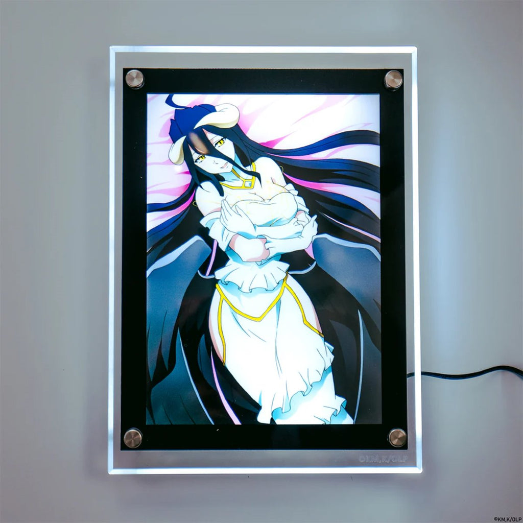Overlord Albedo LED Poster