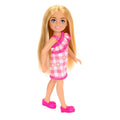 Barbie Chelsea Pink Plaid Dress Doll