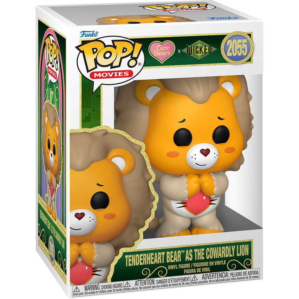 Care Bears x Wicked Tenderheart Bear as The Cowardly Lion Funko Pop! Vinyl Figure #2055