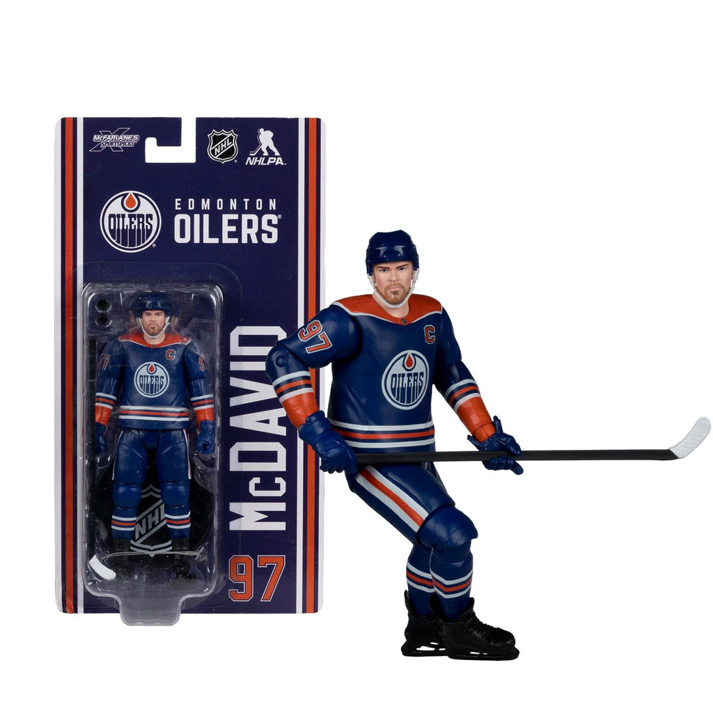 NHL McFarlanes SportsPicks Edmonton Oilers Connor McDavid 6-Inch Scale Articulated Action Figure