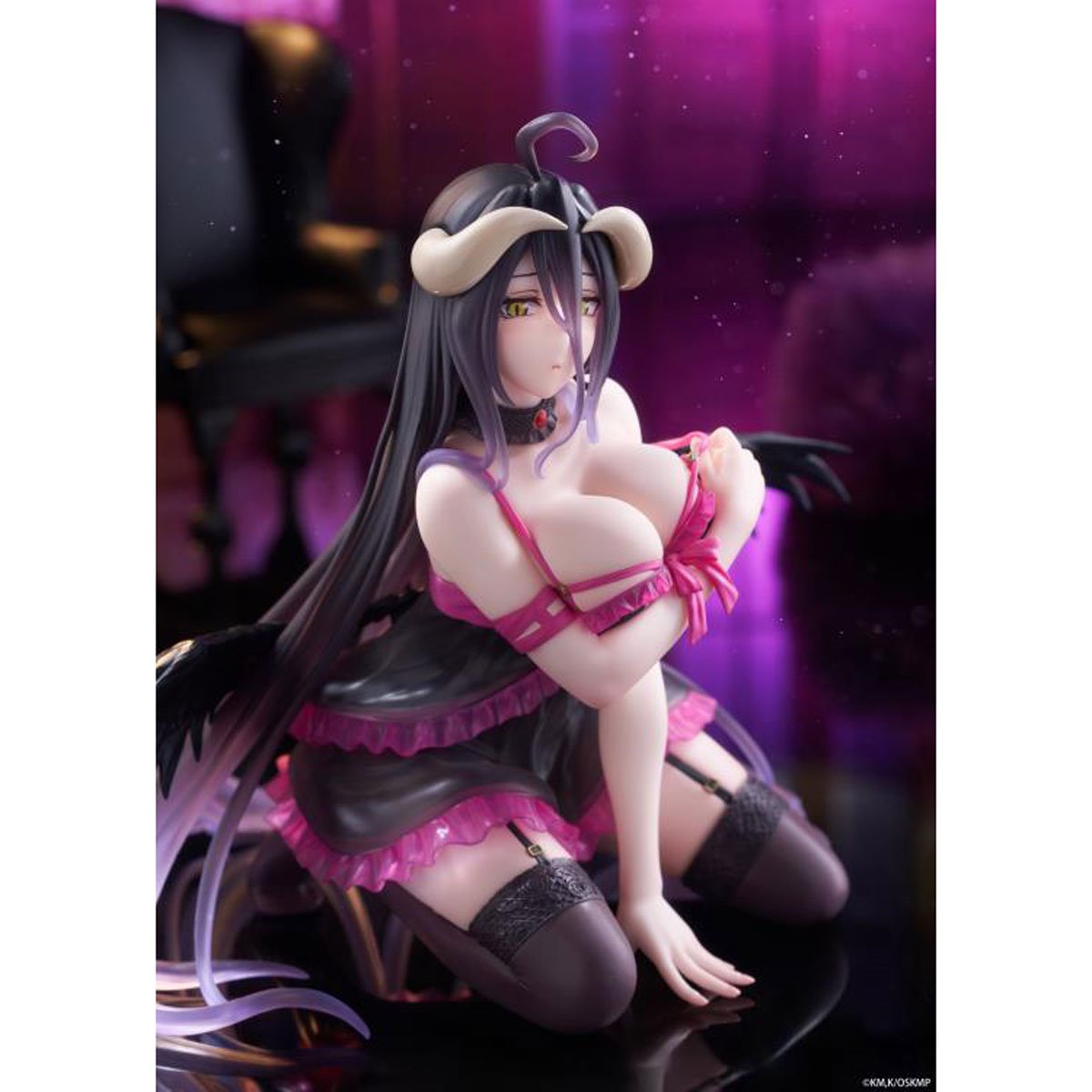 Overlord Albedo Negligee Version Desktop Cute Statue
