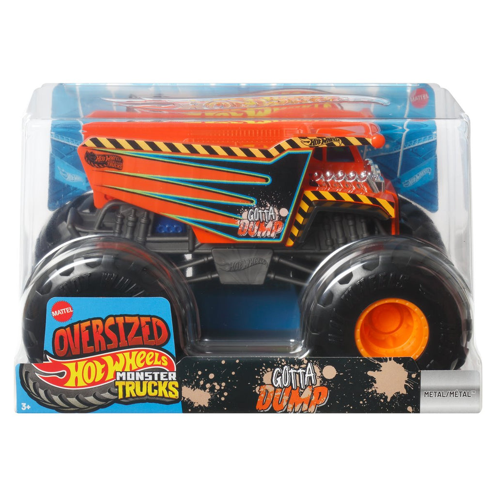 Hot Wheels Monster Trucks 1:24 Scale Vehicle 2026 Mix 4 Case of 4