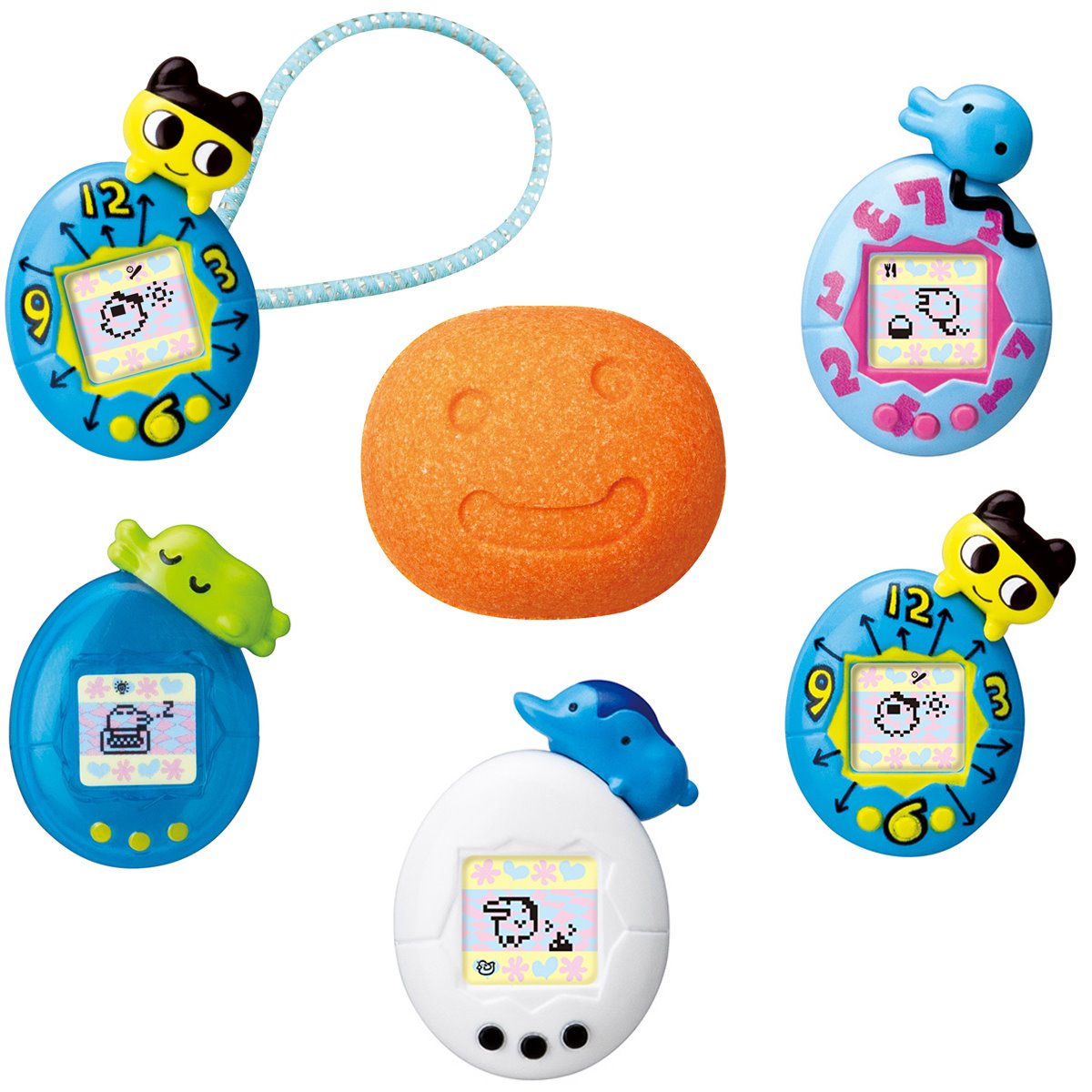 Tamagotchi Hair Tie Volume 1 Bikkura Bath Bomb Blind-Box Case of 15