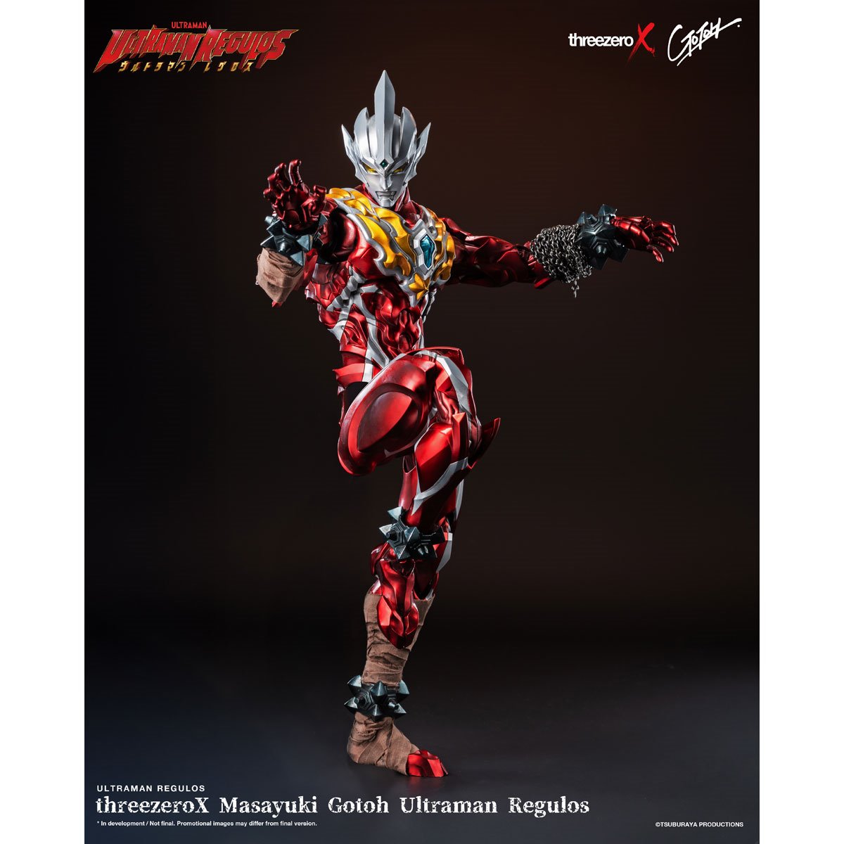 Ultraman Regulos ThreezeroX Masayuki Gotoh Ultraman Regulos Action Figure