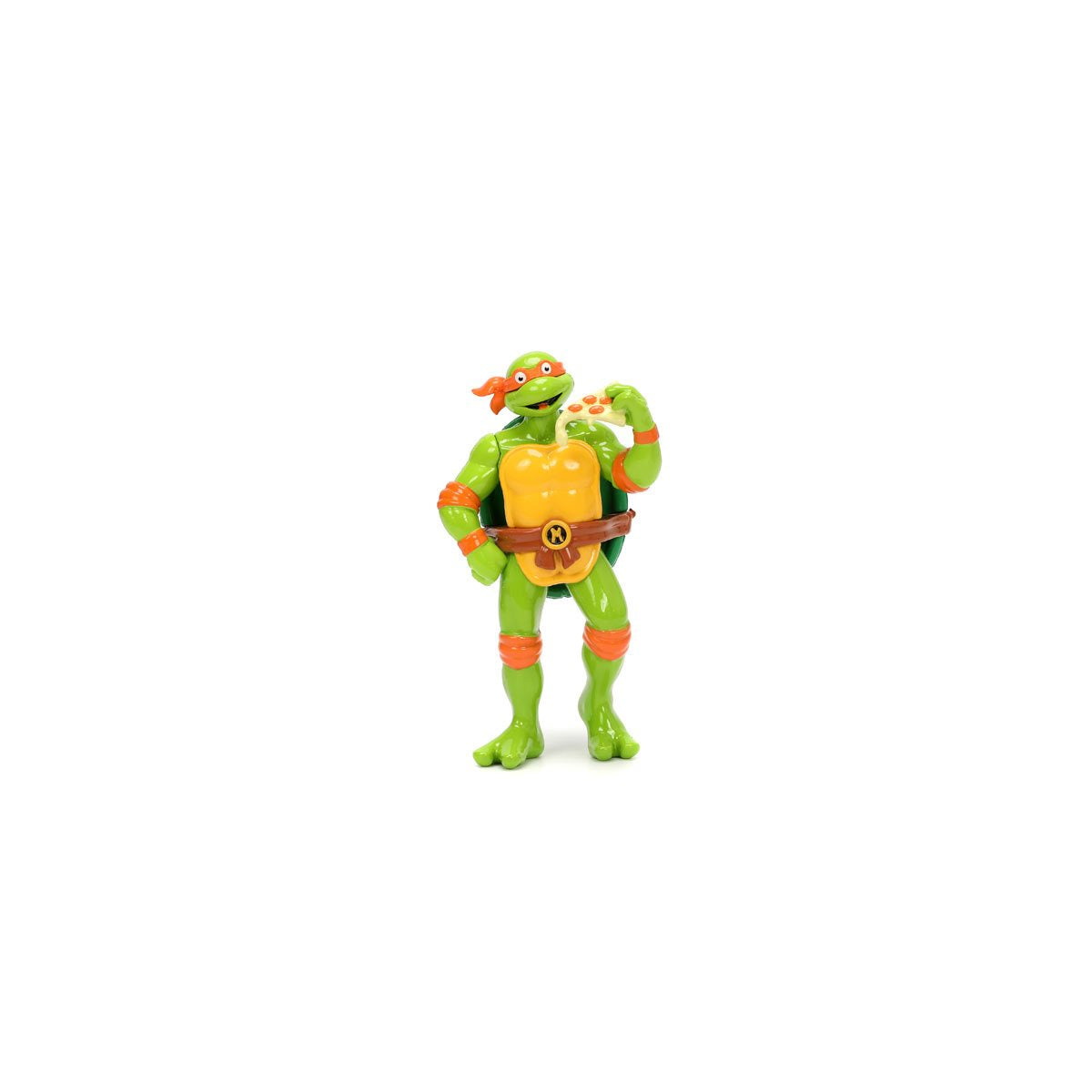 Teenage Mutant Ninja Turtles Volkswagen Beetle 1:24 Scale Die-Cast Metal Vehicle with Michelangelo Figure