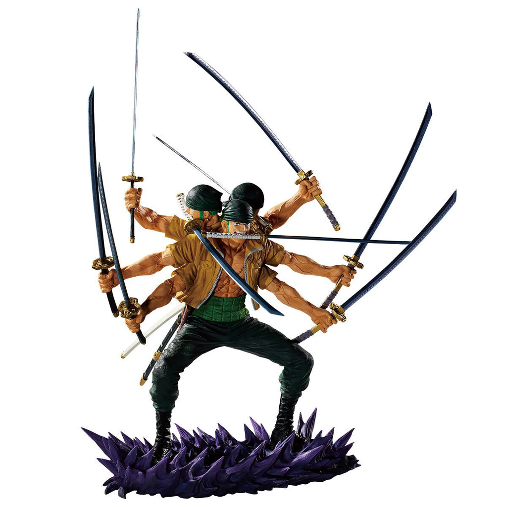 One Piece Roronoa Zoro Genealogy of Swordsman's Soul Ichibansho Statue