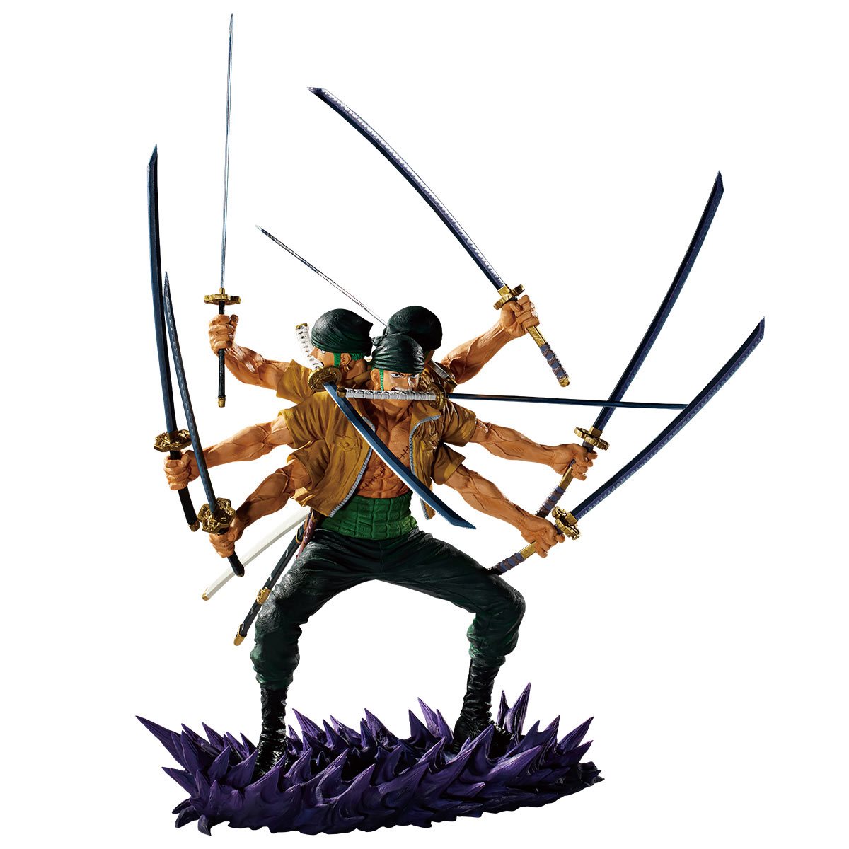 One Piece Roronoa Zoro Genealogy of Swordsman's Soul Ichibansho Statue