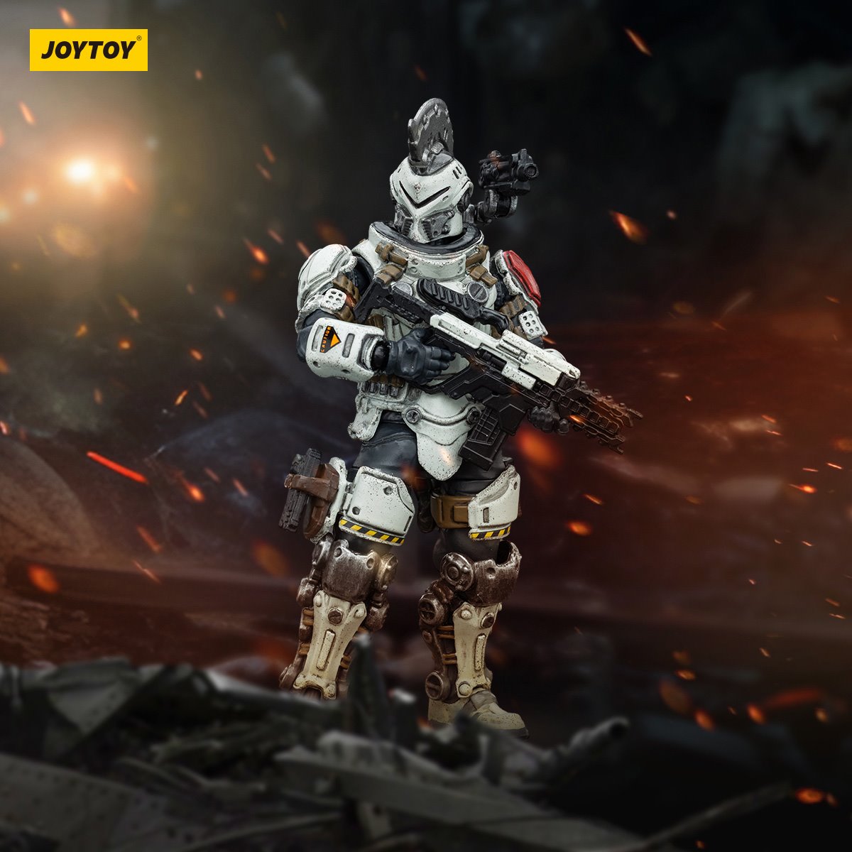 Joy Toy Battle for the Stars Sorrow Expeditionary Forces 09th Legion Assault Company Sergeant Major 1:18 Action Figure