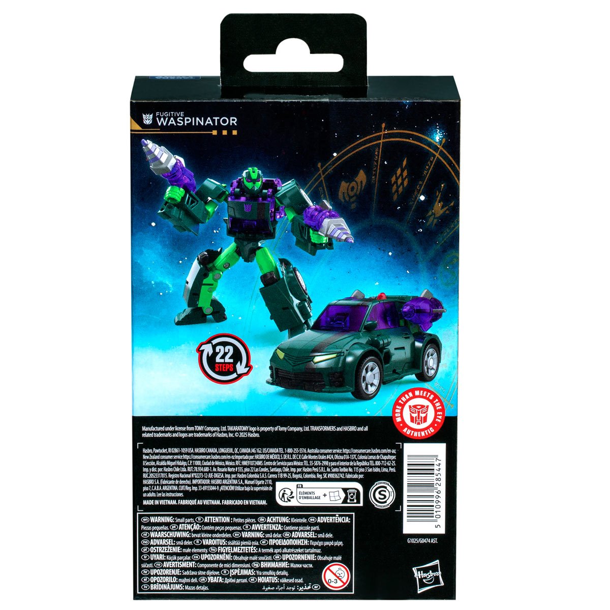 Transformers Generations Age of the Primes Deluxe Animated Universe Fugitive Waspinator