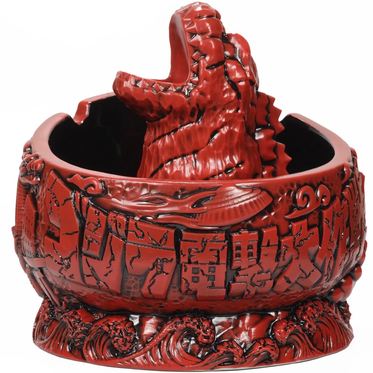 Destroy All Monsters Godzilla Fire Dragon Variant Limited Edition Tiki Scorpion Bowl