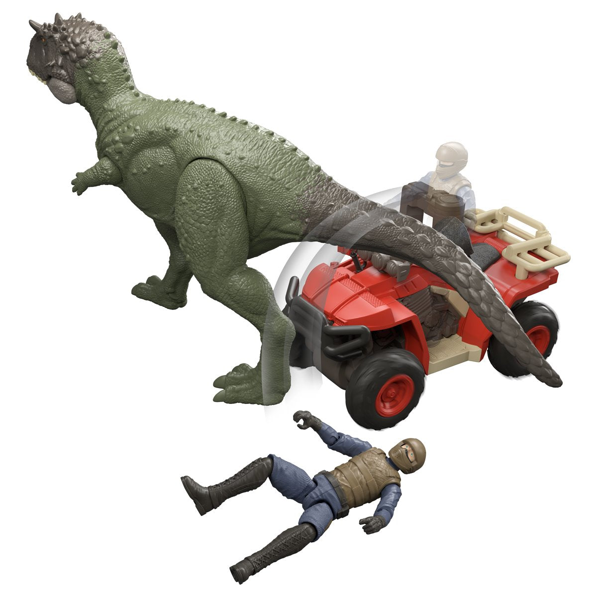 Jurassic World Capture Claw ATV Vehicle and Ekrixinatorsaurus Action Figure Pack