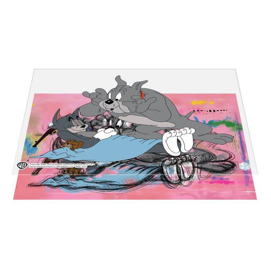 Tom and Jerry The Truce Hurts #1101 Animation Cel Artist Edition Framed Art Print
