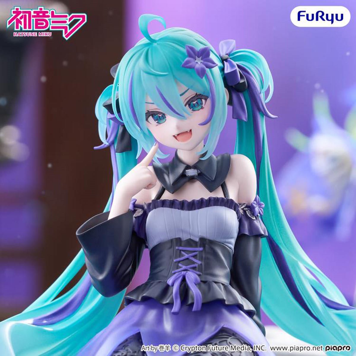 Vocaloid Hatsune Miku Flower Fairy Bellflower Noodle Stopper Statue