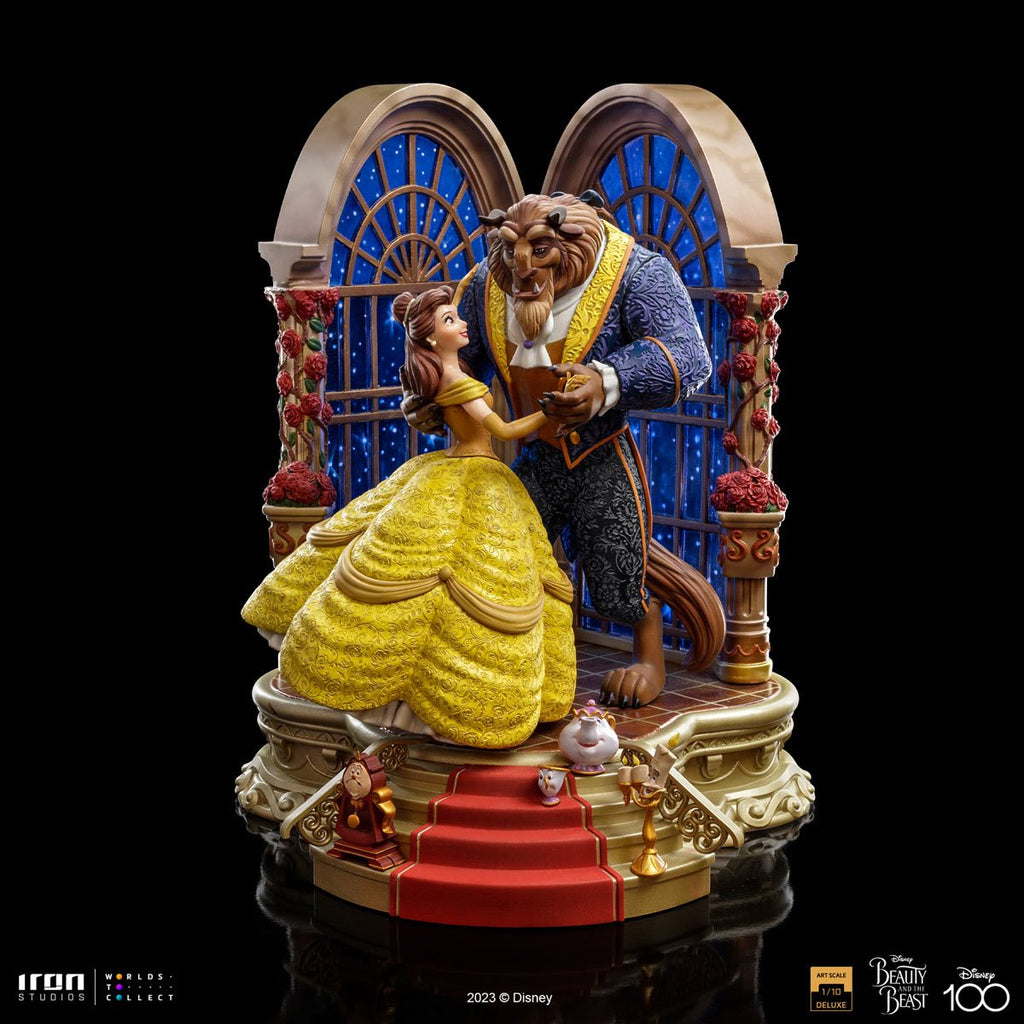 Disney 100 Beauty and the Beast Deluxe Art Scale Limited Edition 1:10 Statue