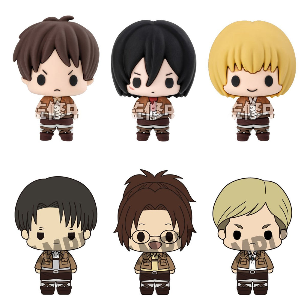 Attack on Titan Chokorin Collection Mini-Figure Case of 6
