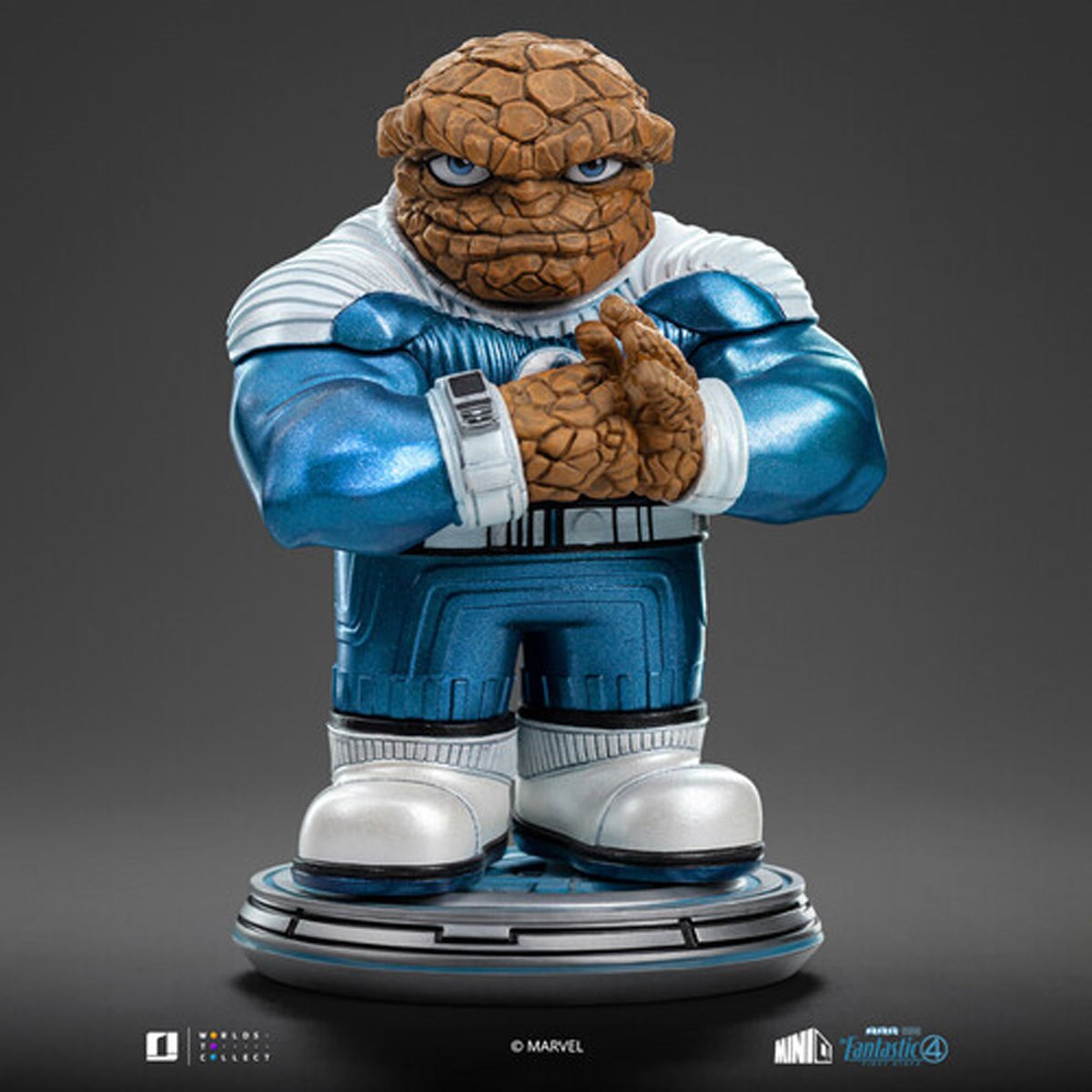 The Fantastic Four: First Steps MiniCo Limited Edition Metallic Vinyl Figure 4-Pack - AE Exclusive