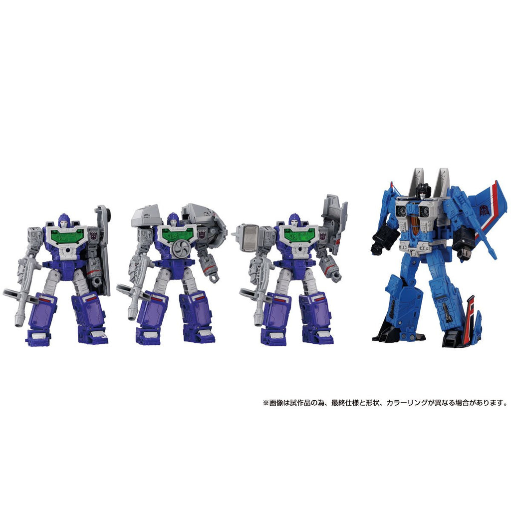 Transformers Dramatic Capture Series DCS-5 Decepticons Part 1 Reflector and Thundercracker Set