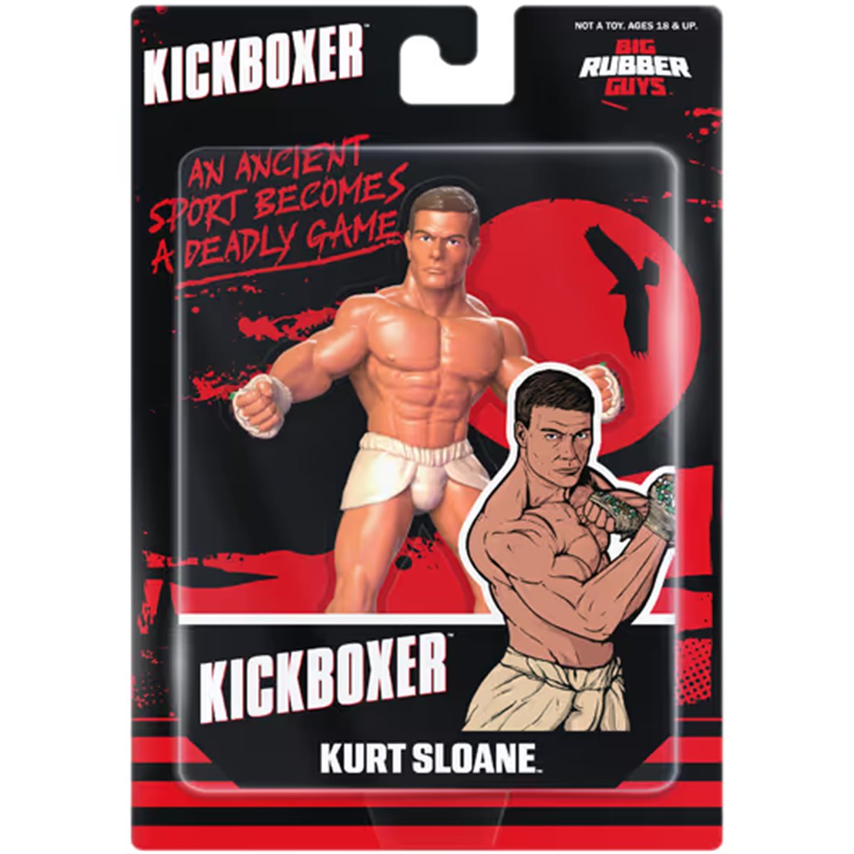 Major Big Rubber Guys Kickboxer Kurt Sloane