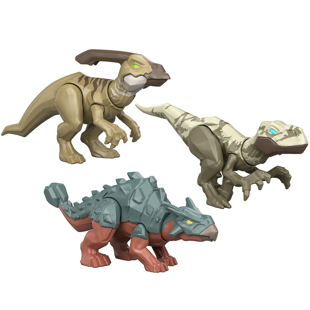 Jurassic World Mayhem Mix-Ups Action Figure Case of 3