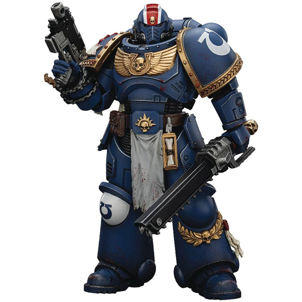 Joy Toy Warhammer Space Marine II Ultramarines Lieutenant Titus Collectors Edition 1:18 Scale Action Figure