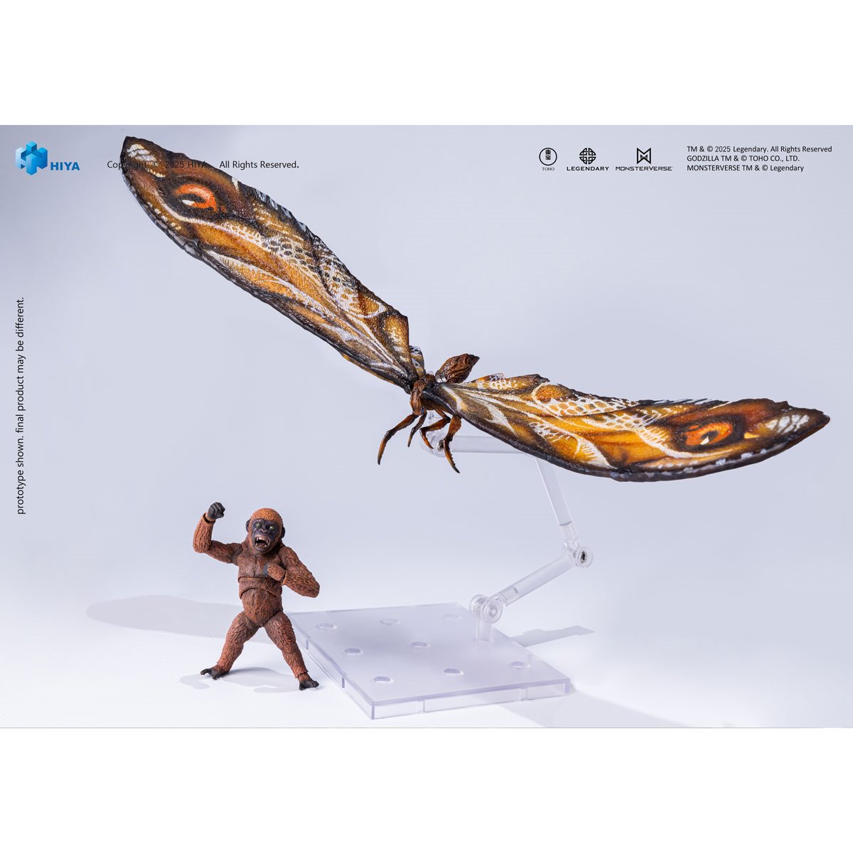 Godzilla x Kong: The New Empire Mothra Premium Set Exquisite Basic Series None Scale 14-Inch Action Figure