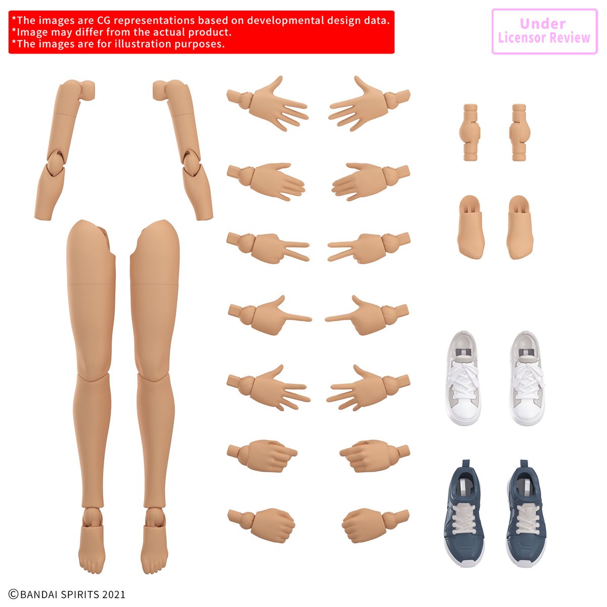 30 Minutes Sisters Option Body Parts Arm Parts and Leg Parts S Color C Model Kit
