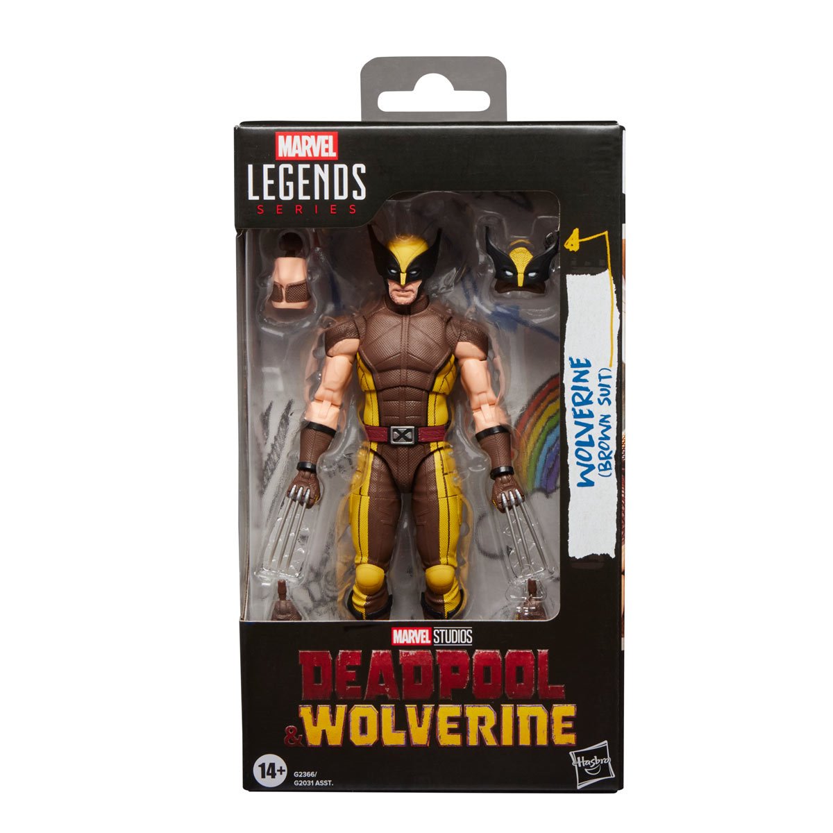 Deadpool & Wolverine Marvel Legends 6-Inch Action Figure Wave 2 Case of 6