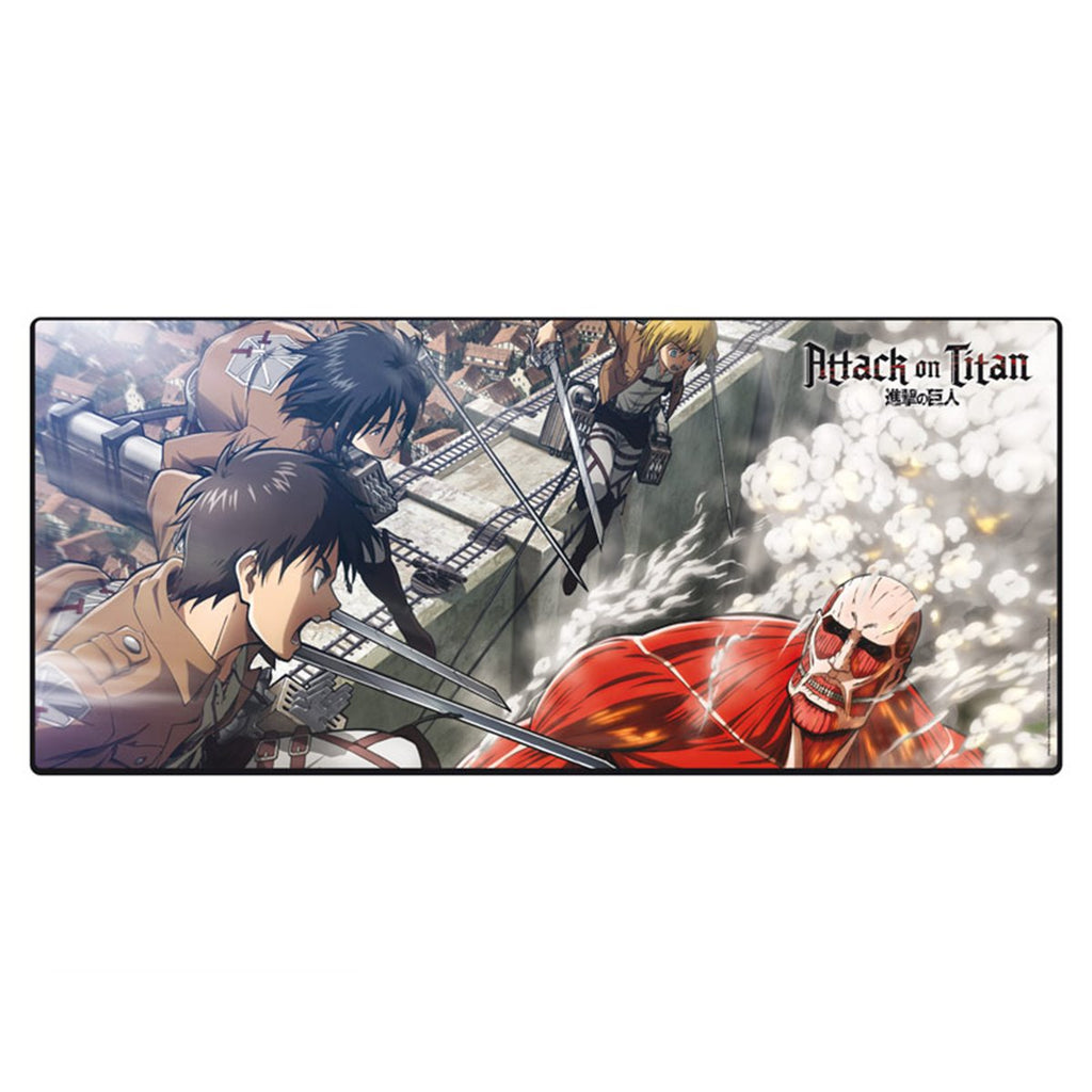 Attack On Titan Eren vs Colossal Titan XXL Mousepad