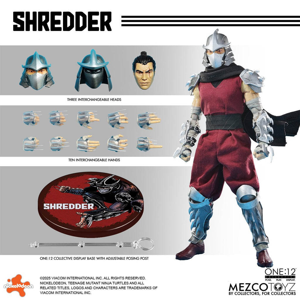 Teenage Mutant Ninja Turtles Shredder One:12 Collective Action Figure