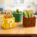 Super Mario Bros. Set of 3 Shaped Snack Bowls