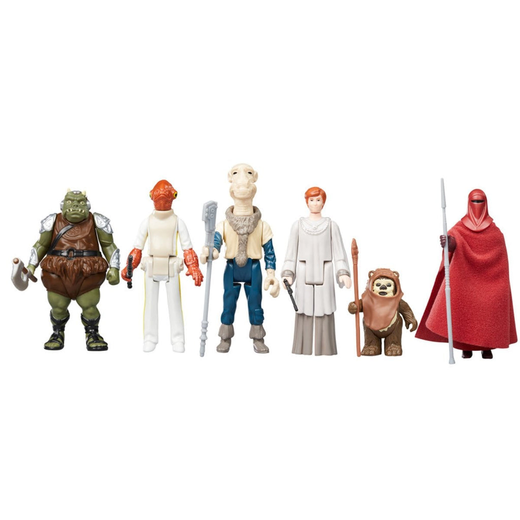Star Wars The Retro Collection Return of the Jedi 3 3/4-Inch Action Figures Set of 6 - Exclusive
