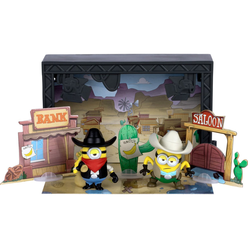 Minions & Monsters Old Western Sound Stage Mini-Figure 2-Pack