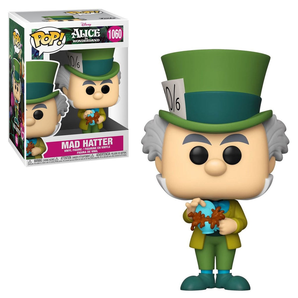 Alice in Wonderland 70th Anniversary Mad Hatter Funko Pop! Vinyl Figure #1060