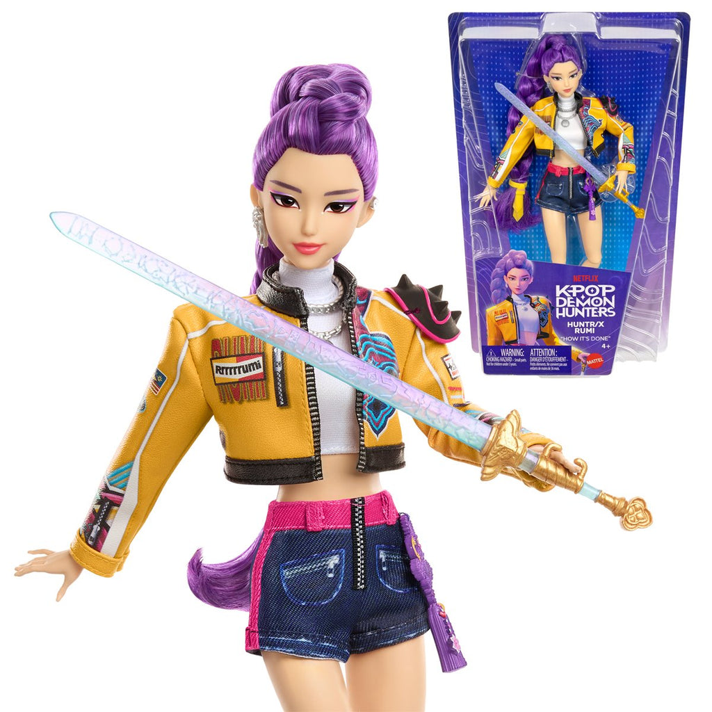 KPop Demon Hunters Core Fashion Doll Case of 4