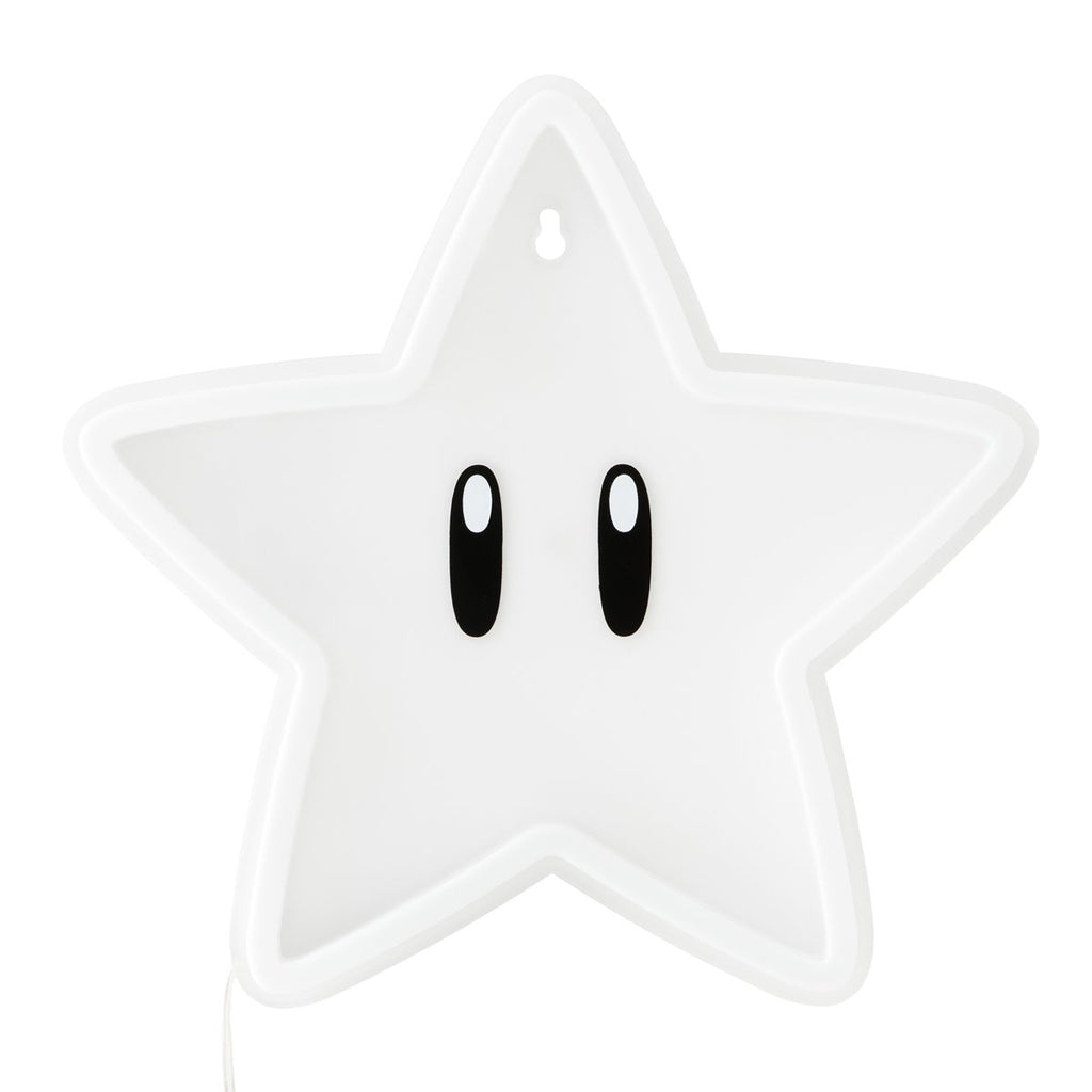 Super Mario Bros. Super Star Wall Mountable LED Neon Light