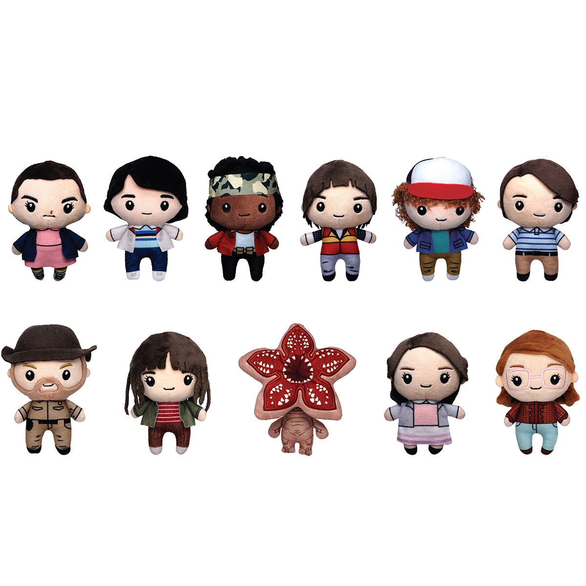 Stranger Things Plush Bag Clip Display Case of 24